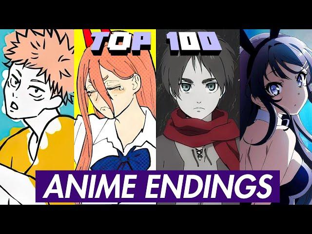 TOP 100 Most Popular Anime Ending Songs of all times