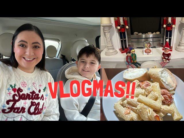 VLOGMAS.. M&S, Home Bargains, Cooking Dinner, Elf On The Shelf️