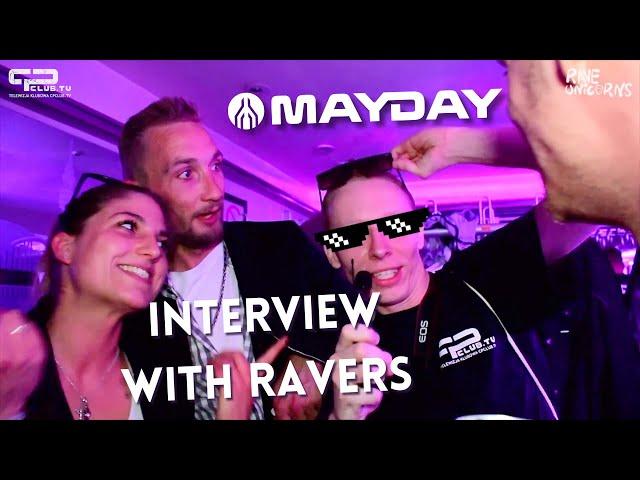 Interview mit RAVERS aus Deutschland. MAYDAY Dortmund 2022. Rave Unicorns