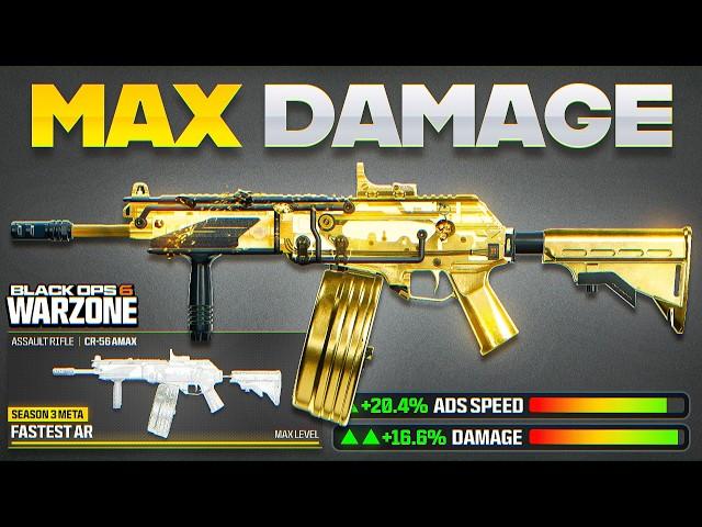 the FASTEST KILLING CR 56 AMAX AR META LOADOUT in WARZONE BO6! (Best Assault Rifle for Warzone 3)