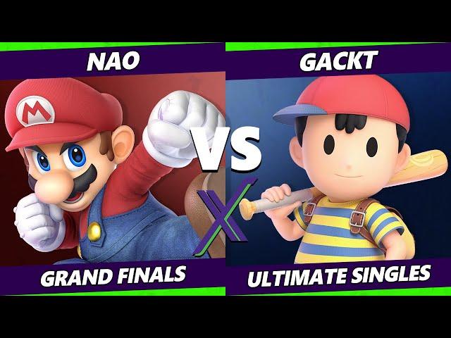 S@X 453 GRAND FINALS - Gackt (Ness) Vs. Nao [L] (Mario) Smash Ultimate - SSBU