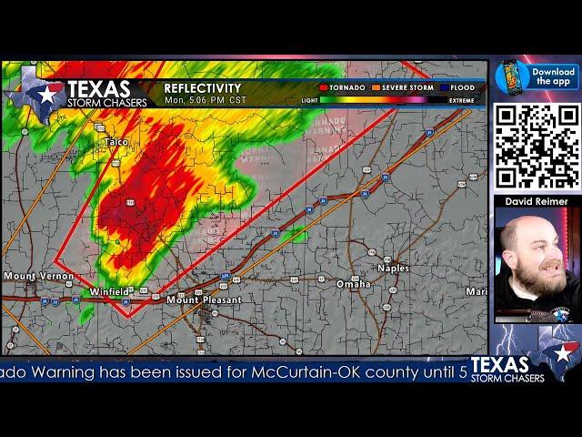 LIVE Texas Tornado Warning Coverage (November 4, 2024)