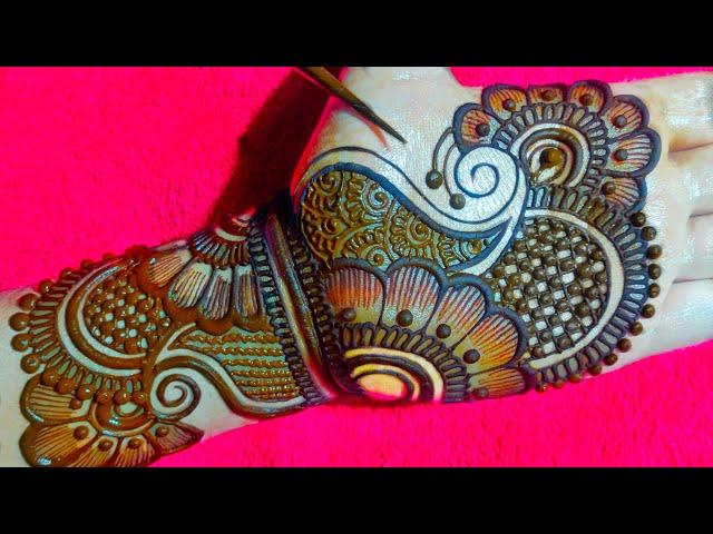 New simple fullhand mehndi design /mehndi design /fronthand mehndi design | simple mehndi  | mehndi