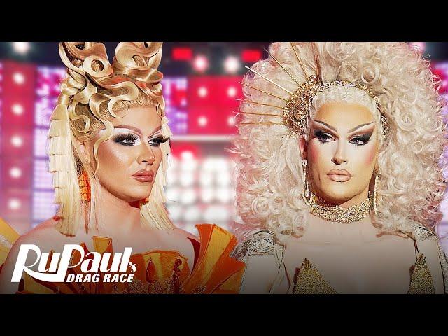 Plane Jane & Q’s Tina Turner Lip Sync 🪭 RuPaul’s Drag Race