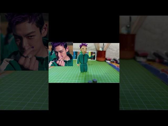 Thanos from plasticine (squid play)
