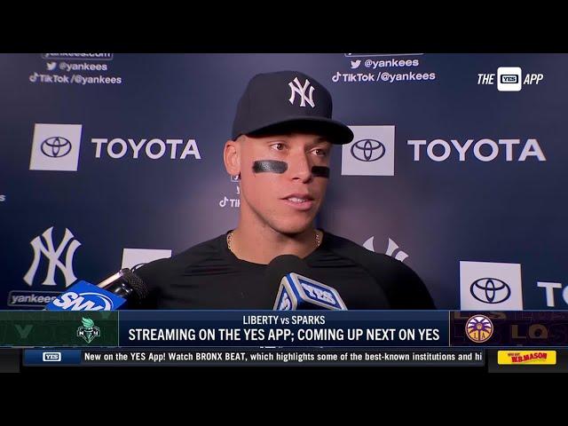 Aaron Judge on trade deadline moves, 5-2 loss