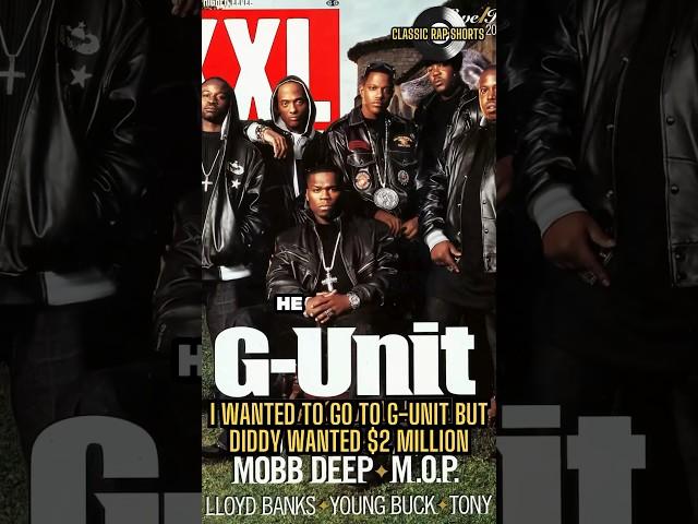 "I wanted to go to G-Unit, but Diddy wanted $2 million." Mase speaks on G-Unit