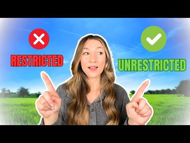 Unrestricted VS Restricted Tennessee Land Explained