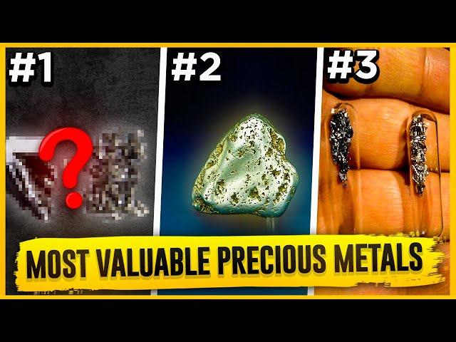 The 5 Most Valuable Precious Metals in the World