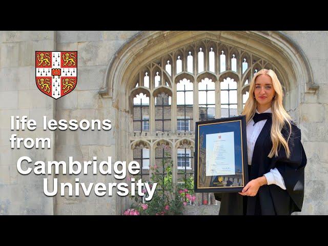 4 Life Lessons from 4 Years at Cambridge University