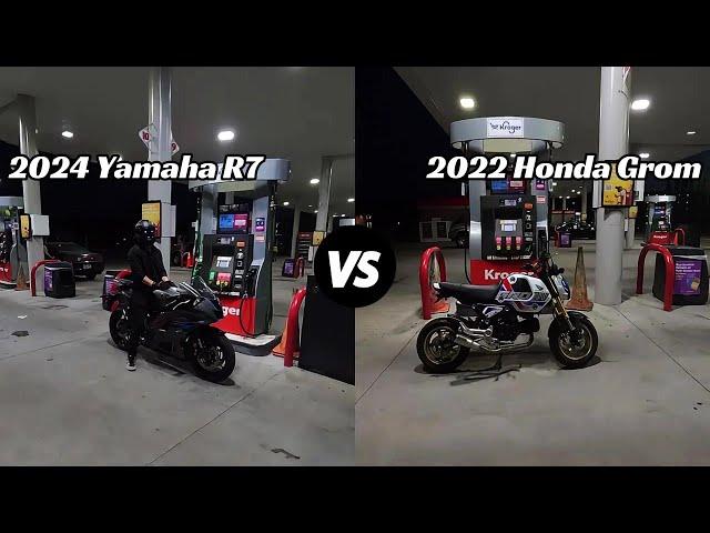 The Problem W Getting A Bike Too Young | Yamaha R7 & Honda Grom Takeover!