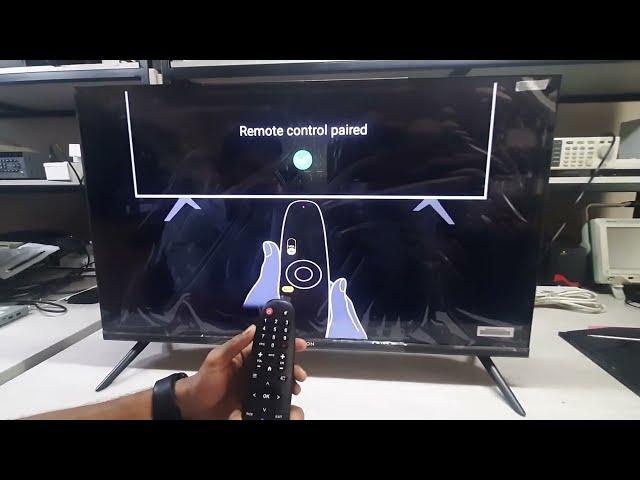 Pair Vision android smart tv remote