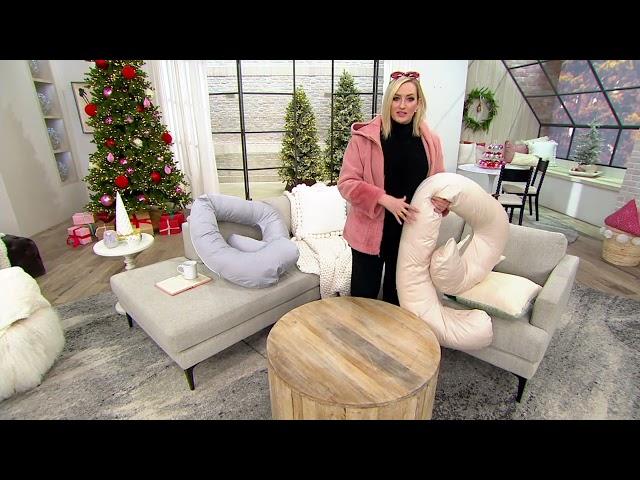The Snoogle Supreme Total Body Pillow on QVC