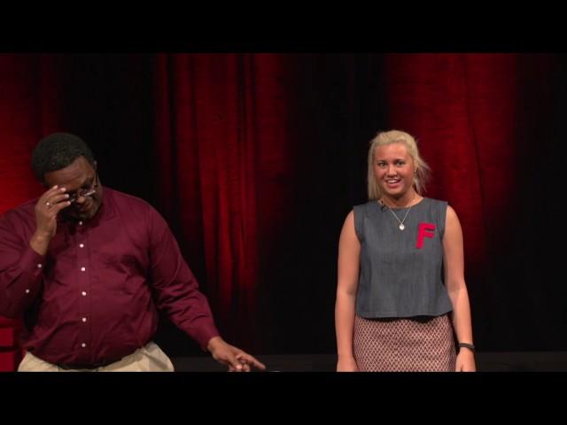 The Scarlet Letter F | Demetrius Semien & Julie Dobbs | TEDxSpringHillCollege