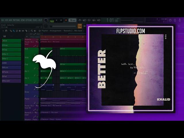 Khalid - Better (FL Studio Remake)