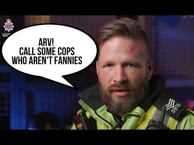 Lancashire Police called 'FANNIES' by Sgt 3915 James Cooper