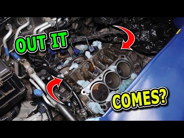 2008 Acura MDX Engine BLOCK Removal - Part 1 of 2