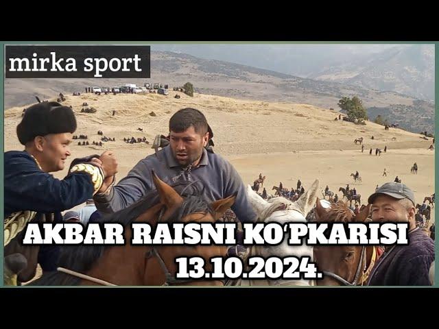 DEHQONOBOD TUMANI OYBEK TOĞDA AKBAR RAISNI KOʻPKARISI 13.10.2024.