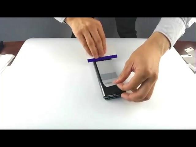 Installation video of Gobukee Go flex film screen protector for Galaxy Z Fold 2