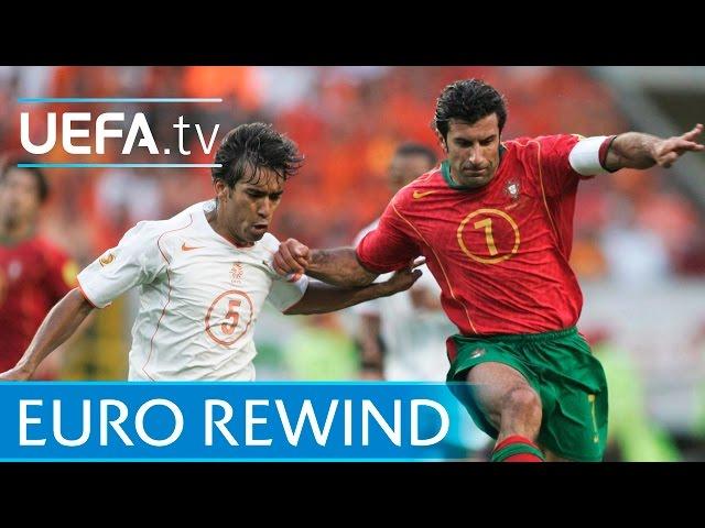 EURO 2004 highlights: Portugal 2-1 Netherlands