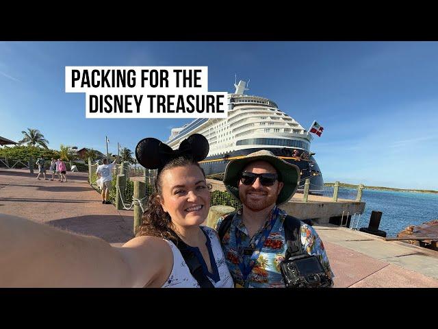 What We Packed for the Disney Treasure Cruise!