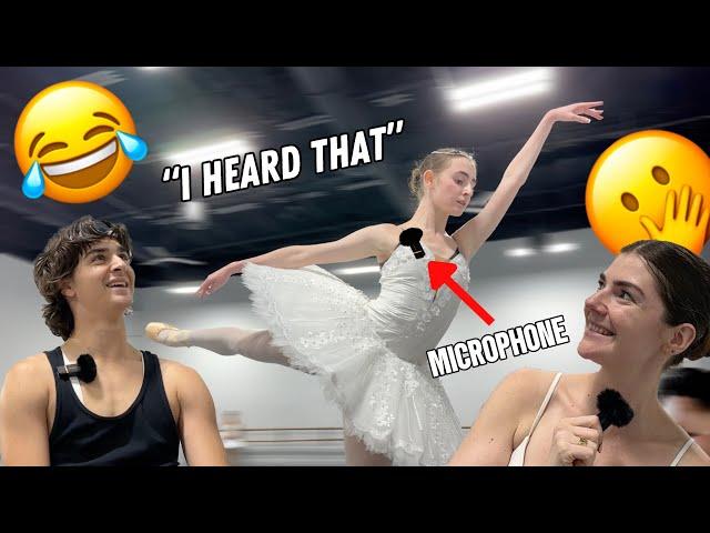 I PUT MICROPHONES ON BALLET DANCERS 🩰