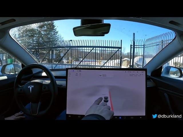Tesla - FSD Beta 10.69.25.2 - Highlights - Occupancy Networks In Action #shorts