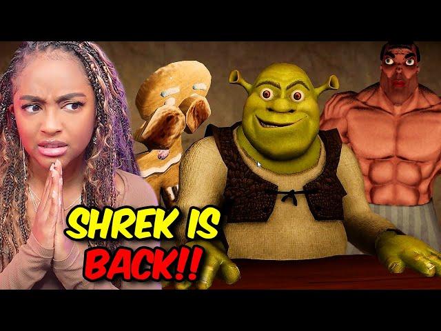 Shrek is BACK... this time with Friends | Five Nights At Shrek's Hotel 2