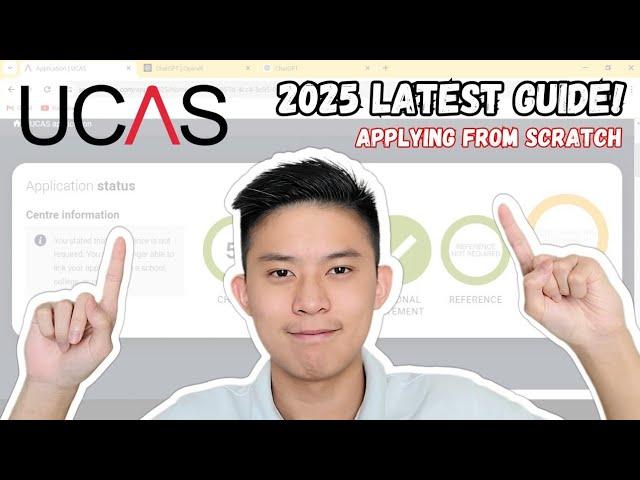 How to Apply to UK Universities from Scratch! UCAS 2025 Complete Application Guide [UKApp Ep.1]