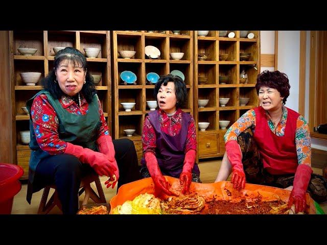 Three Sisters Spicing Up Kimchi