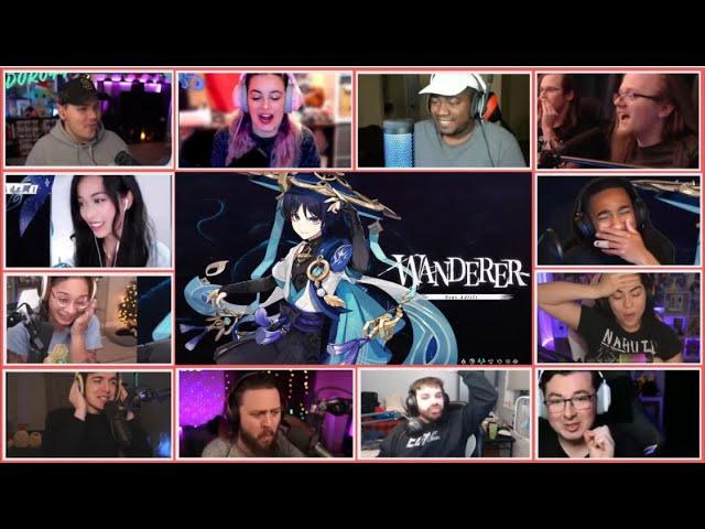 Character Demo Wanderer - Genshin Impact Reaction Mashup