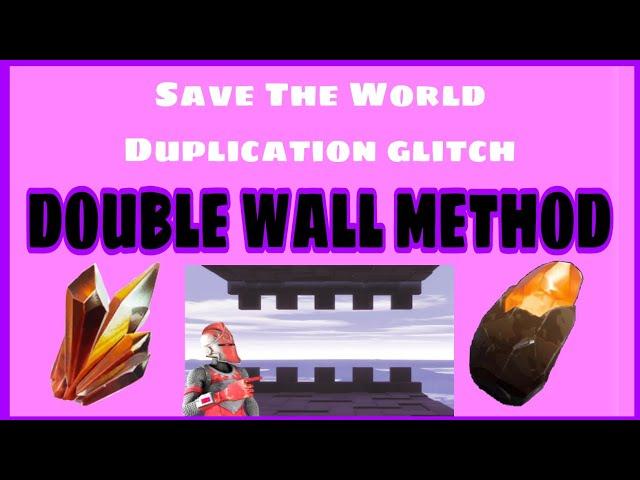 *CRAZY* Fortnite STW Duplication Glitch (EASY) -  Solo | Fortnite Save The World