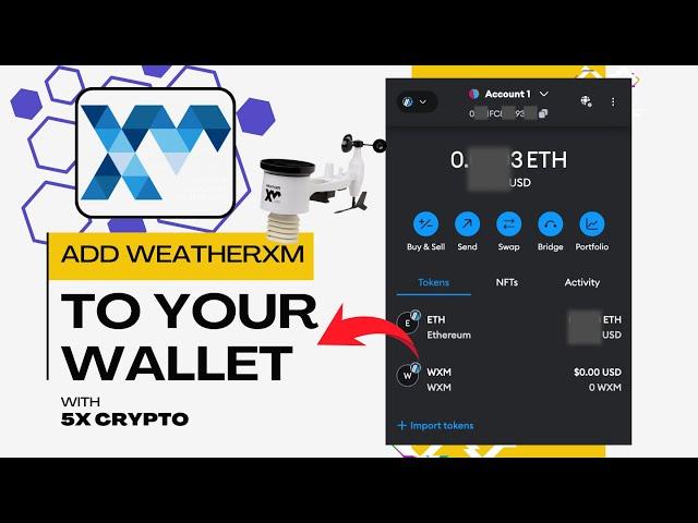 How To Add WeatherXM To Your Wallet $WXM | Easy Guide