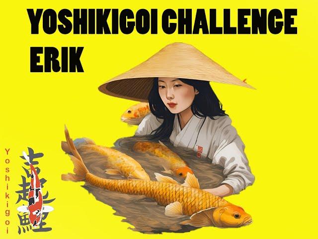 Yoshikigoi Challenge: groot succes Erik met ginrin chagoi en yamabuki in imposante opgroei!