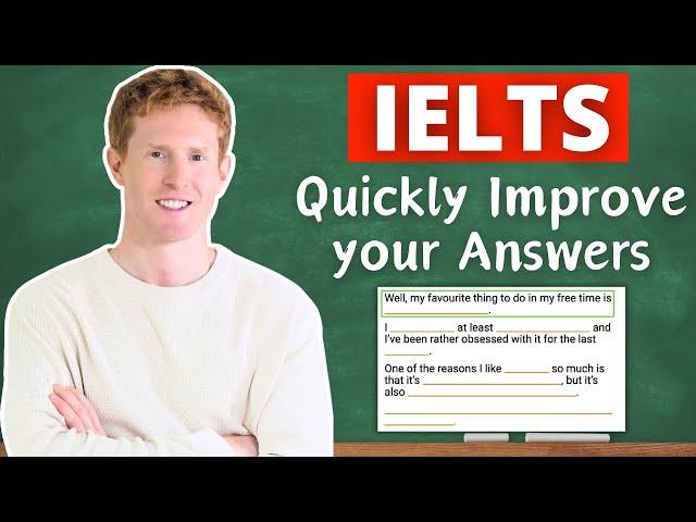 IELTS Speaking Templates for Band 9