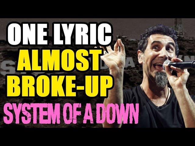 How Serj's Lyric Almost BROKE UP System Of A Down | Fun Facts Rock