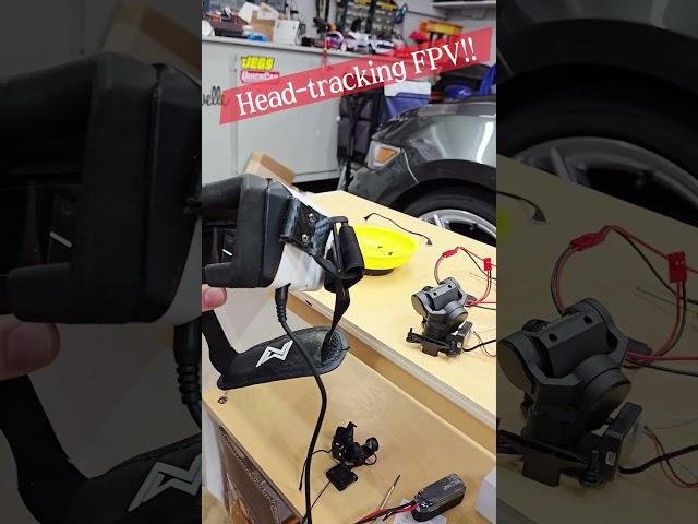 HD, head-tracking, fpv!!!  Seriously, this is epic!  #caddxfpv