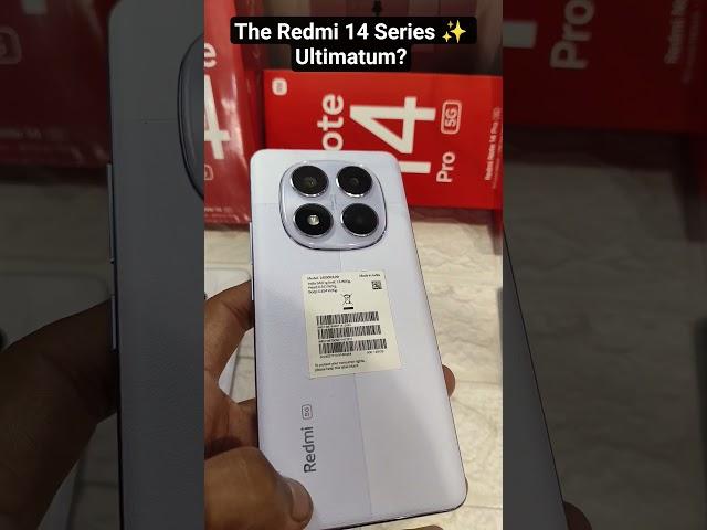 The Redmi Note 14 Series !#redmi #note14 #note14pro #note14proplus #smartphone