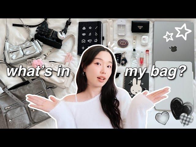 WHAT'S IN MY BAG 2025 (everyday & work) : it-girl essentials, korean brands, samo ondoh collection