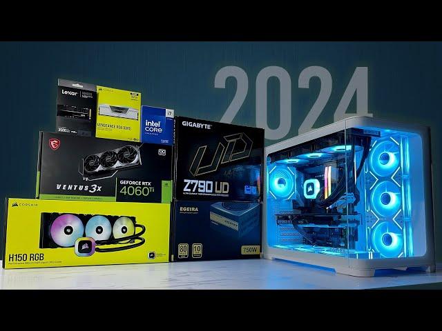 New Gaming Pc intel i7 -14700K RTX 4060Ti Build 2024