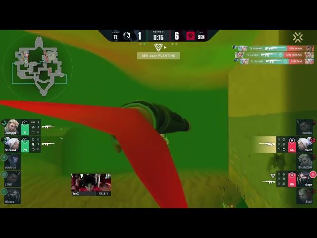 Jamppi & ScreaM EASY 2v4 Retake vs Sentinels