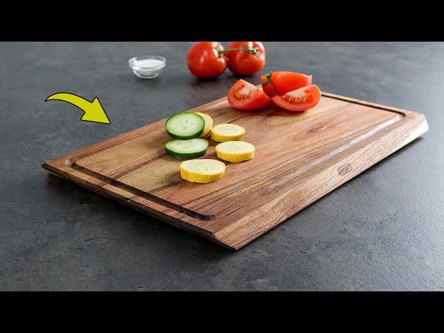 Acacia Wood Cutting Board Review | The Perfect Addition to Your Kitchen!