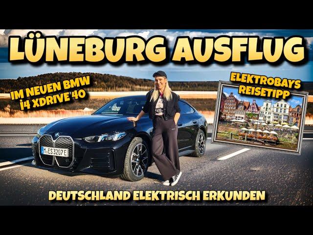 Lüneburg Roadtrip im BMW İ4 XDRIVE 40 Deutschlands wunderschöne Städte.