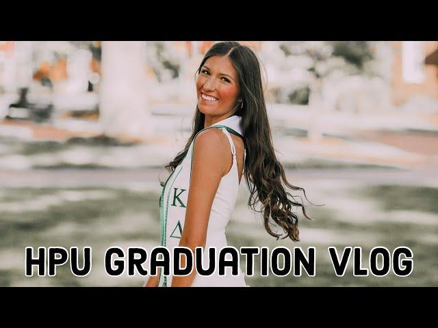 High Point University Graduation Vlog