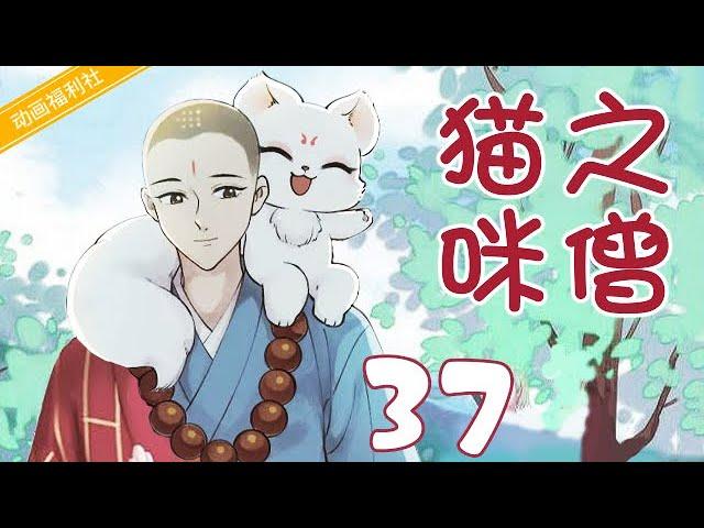 【好看动画片】猫咪之僧37｜一猫一僧的温馨治愈之旅！（动画、治愈、国漫、经典）