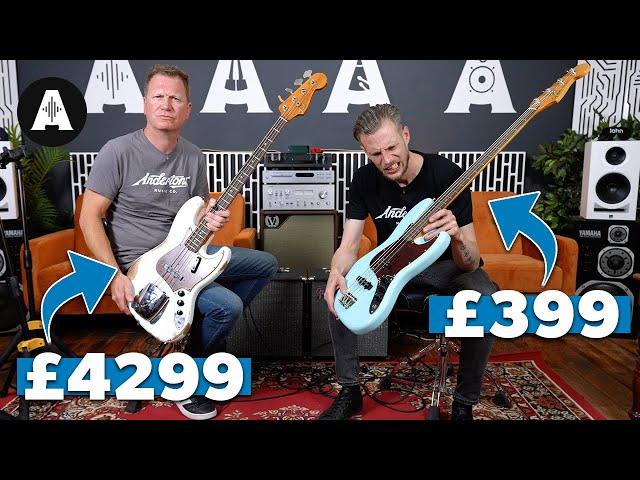 £399 vs £4299 Bass - Fender Custom Shop vs Squier Classic Vibe!