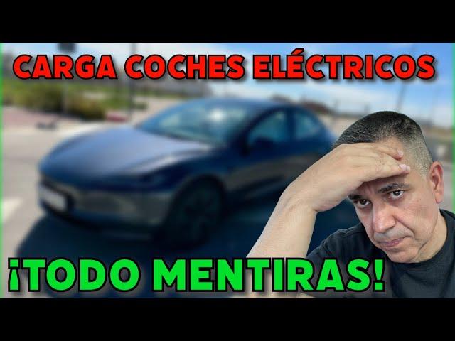 ¡TODO MENTIRAS! Carga COCHES ELÉCTRICOS 2024 mitos y leyendas urbanas MOTORK