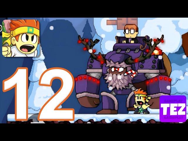 Dan the Man ▶ Игровое Прохождение #12 - Студеные Равнины: Уровень 3 - Босс (iOS,Android)