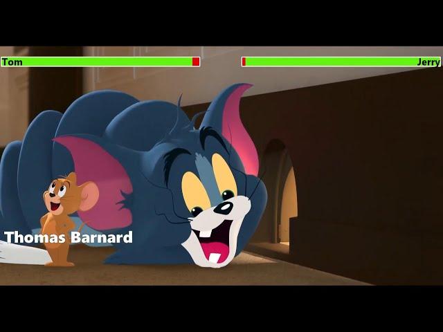 Tom and Jerry (2021) Mousehole Battle with healthbars