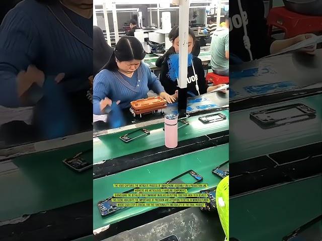 Precision in Production: Smartphone Assembly Line